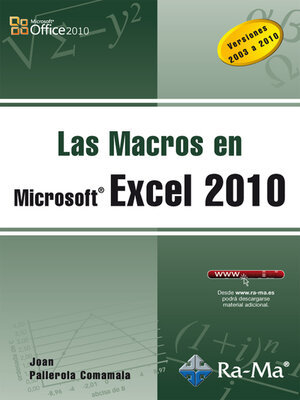 cover image of Las Macros en Excel 2010